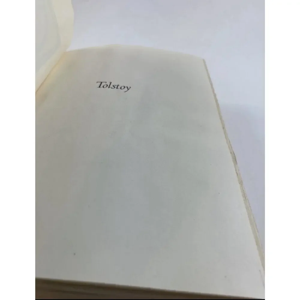 Tolstoy A Biography by Henri Troyat (1967/HC/DJ) Book Club Edition Hardcover Do
